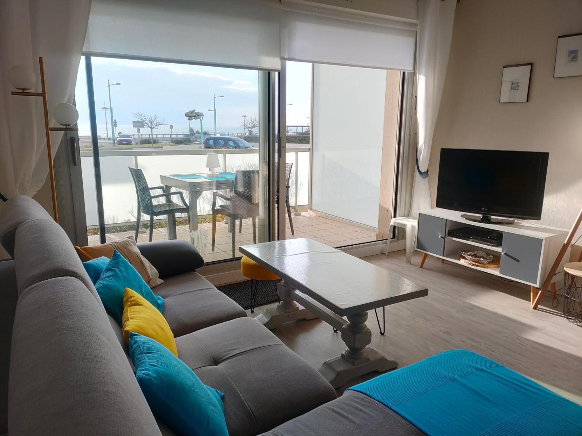 Apartament 2 Face Ocean, Proche Commerces, Balcon, Parking Prive, Parfait Pour 4 Personnes - Fr-1-323-492 *